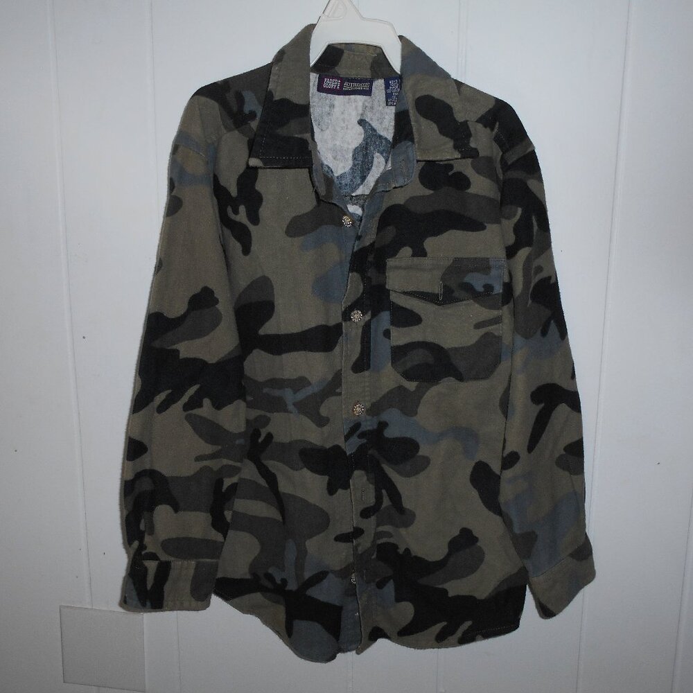 Camoflage Long Sleeve Shirt by Faded Glory -- Child Medium 8-10--- New